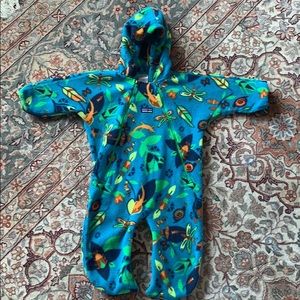 Patagonia baby fleece bunting